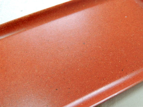 【Flintwood】カリフォルニア製・オレンジ色・ヴィンテージ・トレイ/プレート②