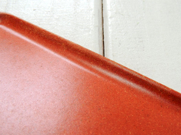 【Flintwood】カリフォルニア製・オレンジ色・ヴィンテージ・トレイ/プレート②