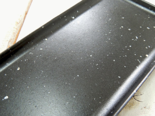 【Flintwood】カリフォルニア製・ミッドセンチュリー・黒色・ヴィンテージ・トレイ/プレート②