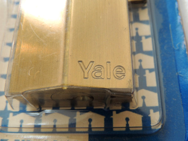 Yale USA KEYデッドストック・セキュリティ・ビンテージ・南京錠・パッドロック・真鍮 鍵