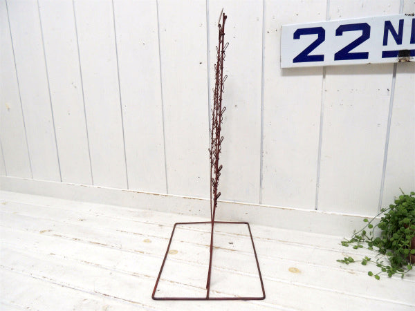 US アドバタイジング ・陳列・36個・クリップ付き・ヴィンテージ・ディスプレイスタンド 店舗什器