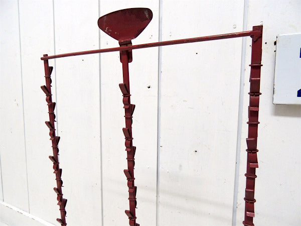 US アドバタイジング ・陳列・36個・クリップ付き・ヴィンテージ・ディスプレイスタンド 店舗什器