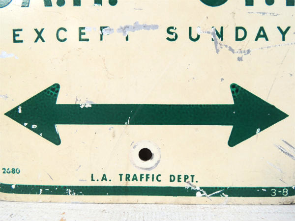 PARKING・パーキング LA ストリートサイン・スチール・ヴィンテージ・サイン・看板・USA