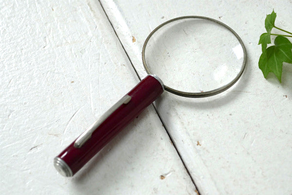 万年筆型・ペン型・ヴィンテージ・ルーペ・虫眼鏡・ステーショナリー・シカゴ・USA