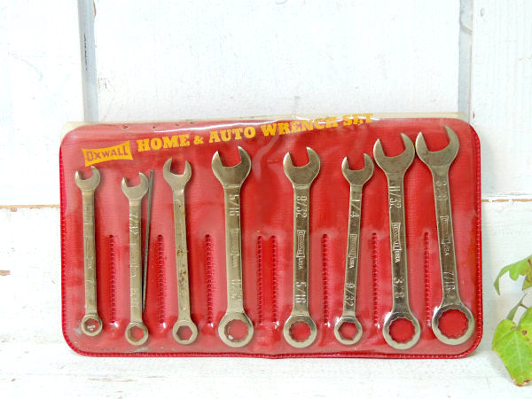 OXWALL オックスウォール・ヴィンテージ・8ピース・レンチセット・コンビネーションレンチ