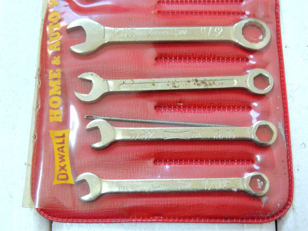 OXWALL オックスウォール・ヴィンテージ・8ピース・レンチセット・コンビネーションレンチ