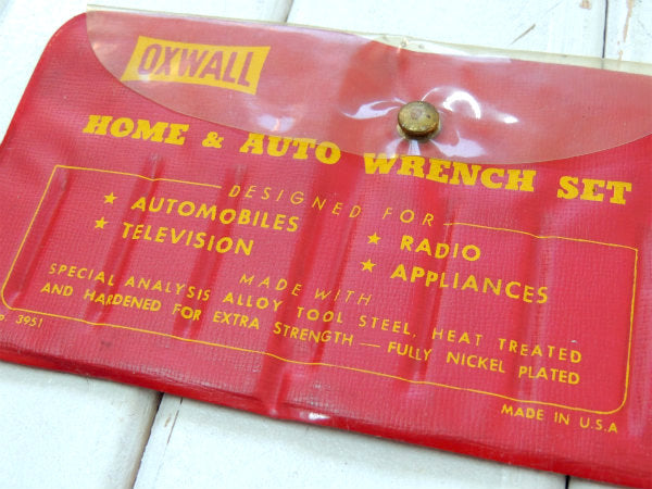 OXWALL オックスウォール・ヴィンテージ・8ピース・レンチセット・コンビネーションレンチ