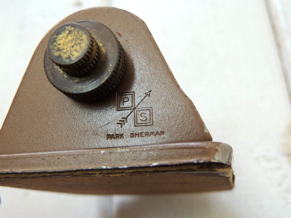 【パークシャーマン・PS】メタル製・アンティーク・デスクカレンダー/卓上カレンダー USA