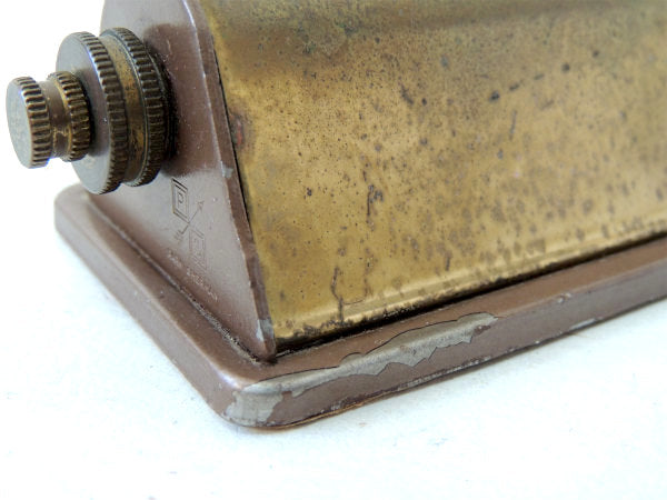 【パークシャーマン・PS】メタル製・アンティーク・デスクカレンダー/卓上カレンダー USA