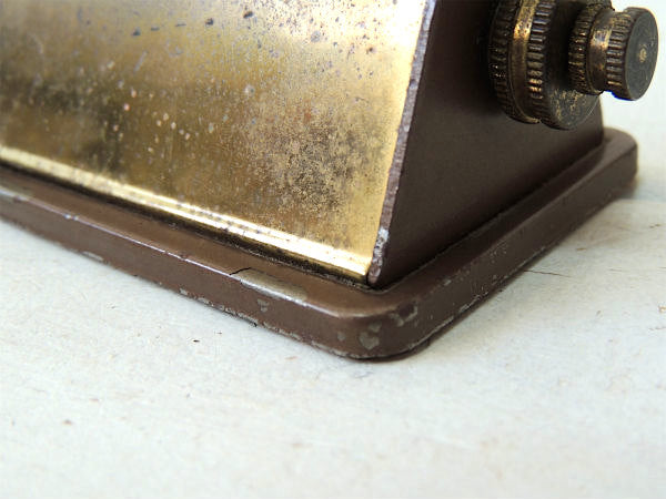 【パークシャーマン・PS】メタル製・アンティーク・デスクカレンダー/卓上カレンダー USA