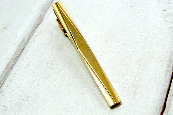 【Anson社製】ビッグサイズ・ヴィンテージ・タイピン・ゴールド&金色・ファッション・アクセサリー