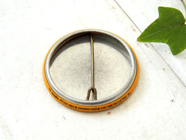 スヌーピーの仲間・ライナス 1964's・ヴィンテージ・缶バッジ・デッドストック・USA