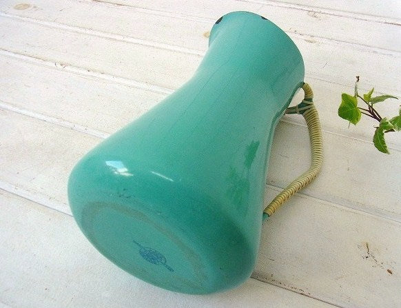 【DANSK】北欧・ダンスク・コベンスタイル・アクア・ホーロー製・ヴィンテージ・ピッチャー/水差し