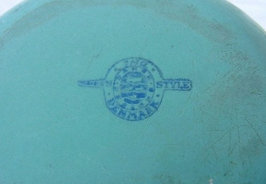 【DANSK】北欧・ダンスク・コベンスタイル・アクア・ホーロー製・ヴィンテージ・ピッチャー/水差し