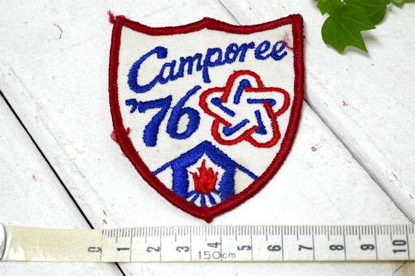 Camporee 1976’s USA ボーイスカウト・キャンプ・ヴィンテージ・刺繍・ワッペン