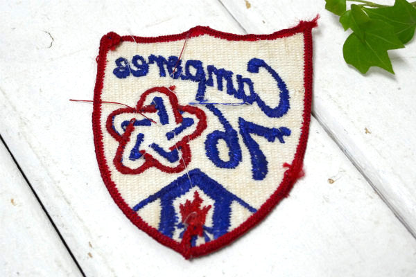 Camporee 1976’s USA ボーイスカウト・キャンプ・ヴィンテージ・刺繍・ワッペン