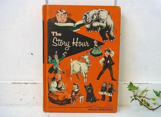 The Story Hour 1960's アンティーク・絵本 詩集 マザーグース USA アメ車