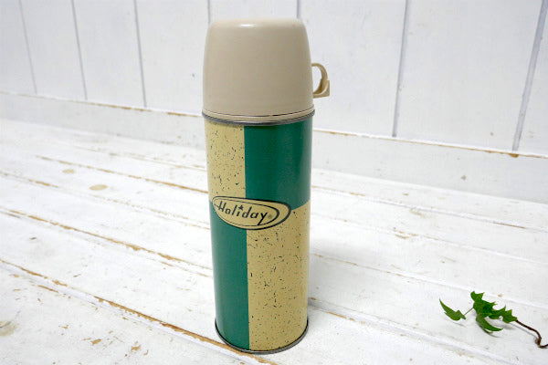 【THERMOS】サーモス・Holiday・50~60's・ヴィンテージ・魔法瓶・水筒・1パイント