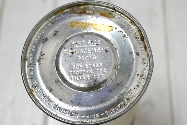 【THERMOS】サーモス・Holiday・50~60's・ヴィンテージ・魔法瓶・水筒・1パイント