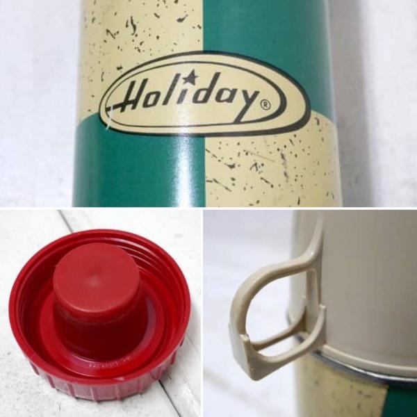 【THERMOS】サーモス・Holiday・50~60's・ヴィンテージ・魔法瓶・水筒・1パイント