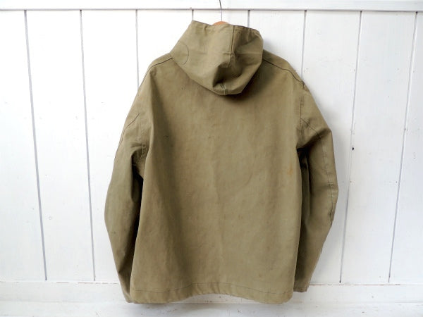 【ヴィンテージ古着】40's・USNavy・ミリタリー・デッキパーカー・Mサイズ・USネイビー