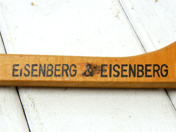 【EISENBERG&EISENBERG】ロサンゼルス・アドバタイジング・ヴィンテージ・木製ハンガー
