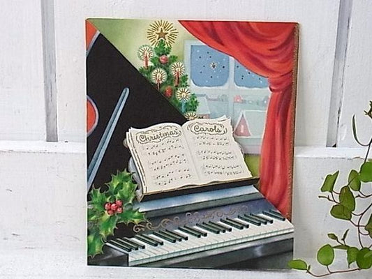 【クリスマスキャロル】デッドストック・ヴィンテージ・クリスマスカード　USA