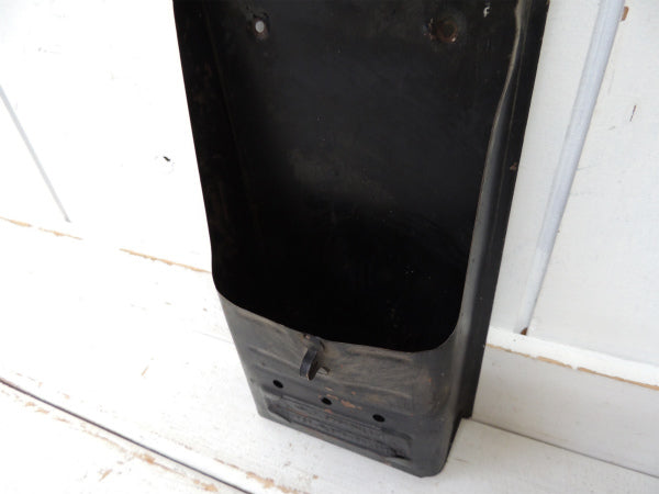 【MAIL】ノスタルジックな黒色のティン製・アンティーク・メールボックス/郵便受け/ポスト