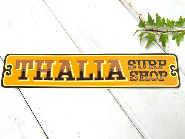 【THALIA/ラグナビーチ】サーフショップ・カリフォルニア限定・ステッカー/ブラウン②
