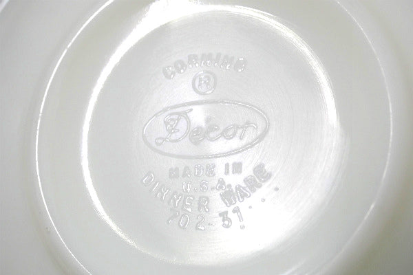 【オールドパイレックス×コーニング】グリーンライン・ヴィンテージ・カップ&ソーサー・食器②