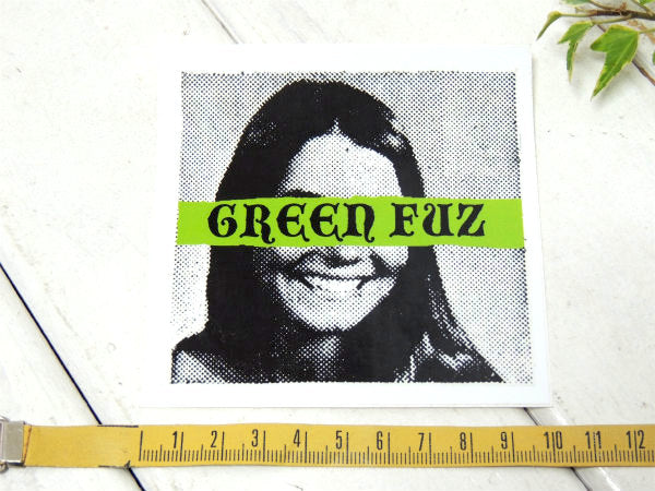 【GREEN FUZ/カリフォルニア】グリーンファズ・オリジナル・ステッカー・サーフブランド・USA