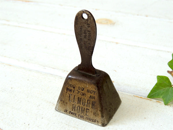 【シカゴ・H.W.Elmore】1930~アドバタイジング・ヴィンテージ・呼び鈴・鈴・ハンドベル