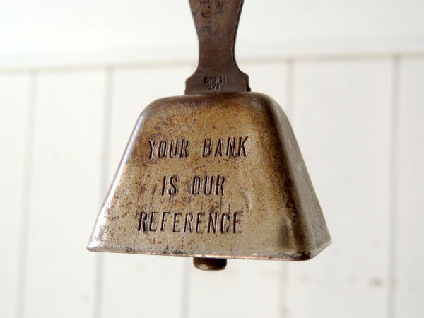 【シカゴ・H.W.Elmore】1930~アドバタイジング・ヴィンテージ・呼び鈴・鈴・ハンドベル