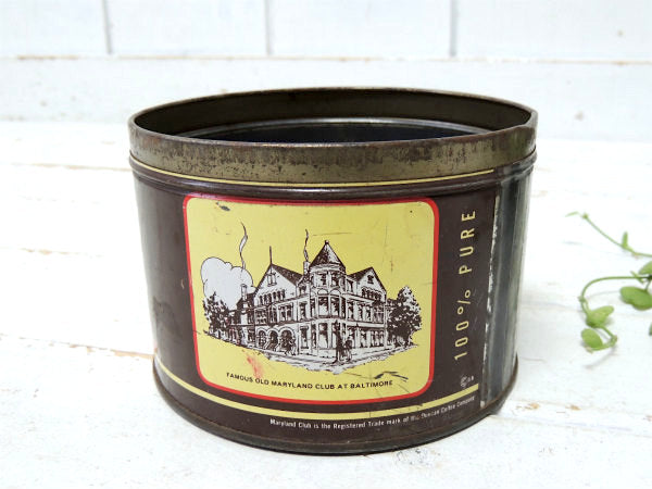 【DUNCAN COFFEE】 ヴィンテージ・コーヒー缶・ティン缶・テキサス州