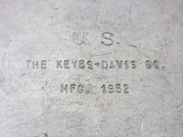 1952年・ナンバー入り・真鍮製・アンティーク・ランドリーピン7本&ホルダーセット　USA