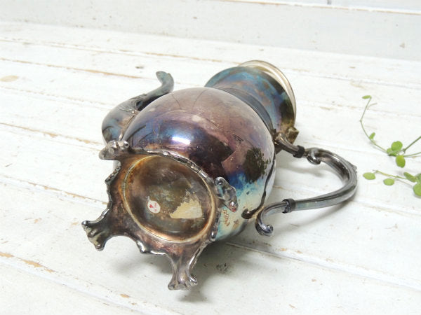 【FB ROGERS SILVER CO】シルバー製・アンティーク・ティーポット・ポット・銀食器