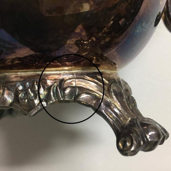 【FB ROGERS SILVER CO】シルバー製・アンティーク・ティーポット・ポット・銀食器
