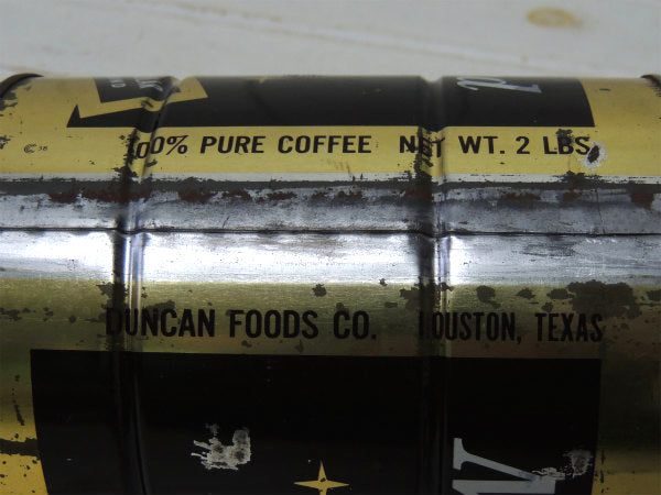 【Maryland Club Coffee】 1950~60's・ビンテージ・コーヒー缶・テキサス州