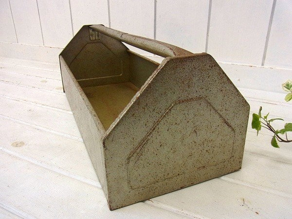 【THE TOTE TRAY】スチール製・ヴィンテージ・ツールケース/工具箱 USA