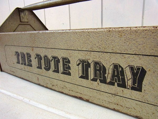 【THE TOTE TRAY】スチール製・ヴィンテージ・ツールケース/工具箱 USA