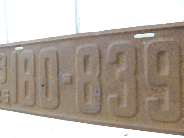 【ミネソタ州・1926s】オールドアメリカン・アンティーク・ナンバープレート・アメ車・クラシックカー