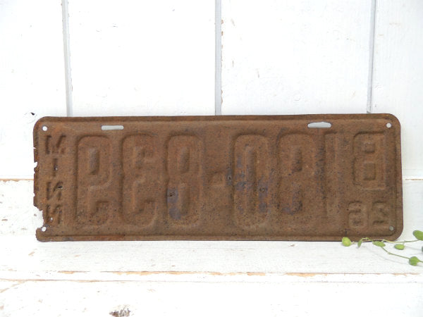 【ミネソタ州・1926s】オールドアメリカン・アンティーク・ナンバープレート・アメ車・クラシックカー