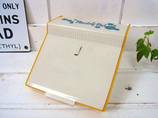 【Pantry Pal】レトロポップな花柄・ヴィンテージ・レシピボックス(レシピ付き)　USA