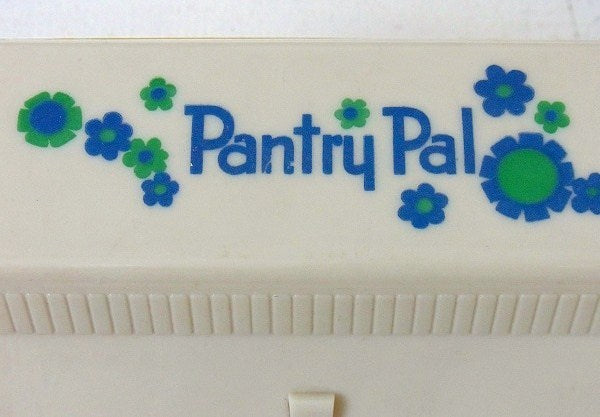 【Pantry Pal】レトロポップな花柄・ヴィンテージ・レシピボックス(レシピ付き)　USA