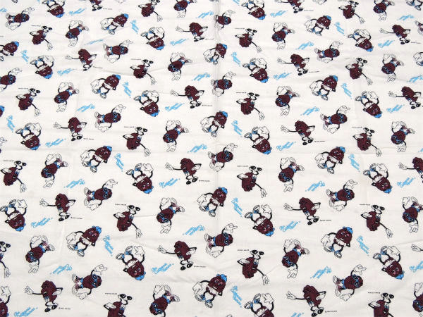 【カリフォルニアレーズンズ】USA・ズンちゃん・80'sヴィンテージ・ファブリック/生地 USA