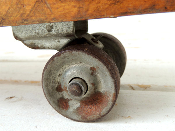 Surfer・1960's ヴィンテージ・スケートボード・USA・ウッド×レッド