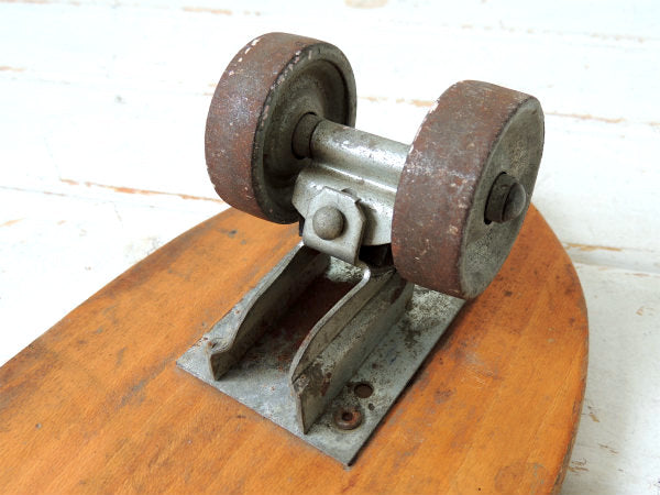 Surfer・1960's ヴィンテージ・スケートボード・USA・ウッド×レッド