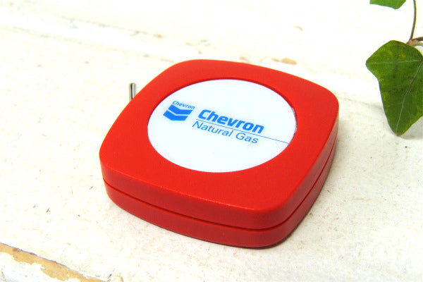 【Chevron・シェブロン】ドイツ製・ヴィンテージ・メジャーテープ・巻尺・アドバタイジング・未使用
