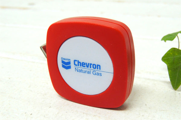 【Chevron・シェブロン】ドイツ製・ヴィンテージ・メジャーテープ・巻尺・アドバタイジング・未使用