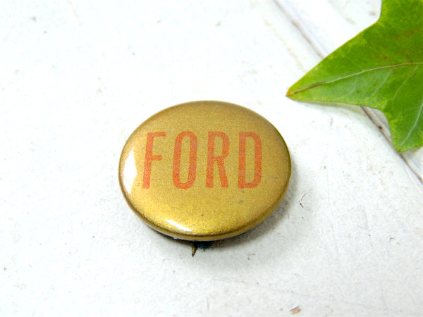 【FORD・フォード】1940's~ヴィンテージ・缶バッジ・USA・アクセサリー